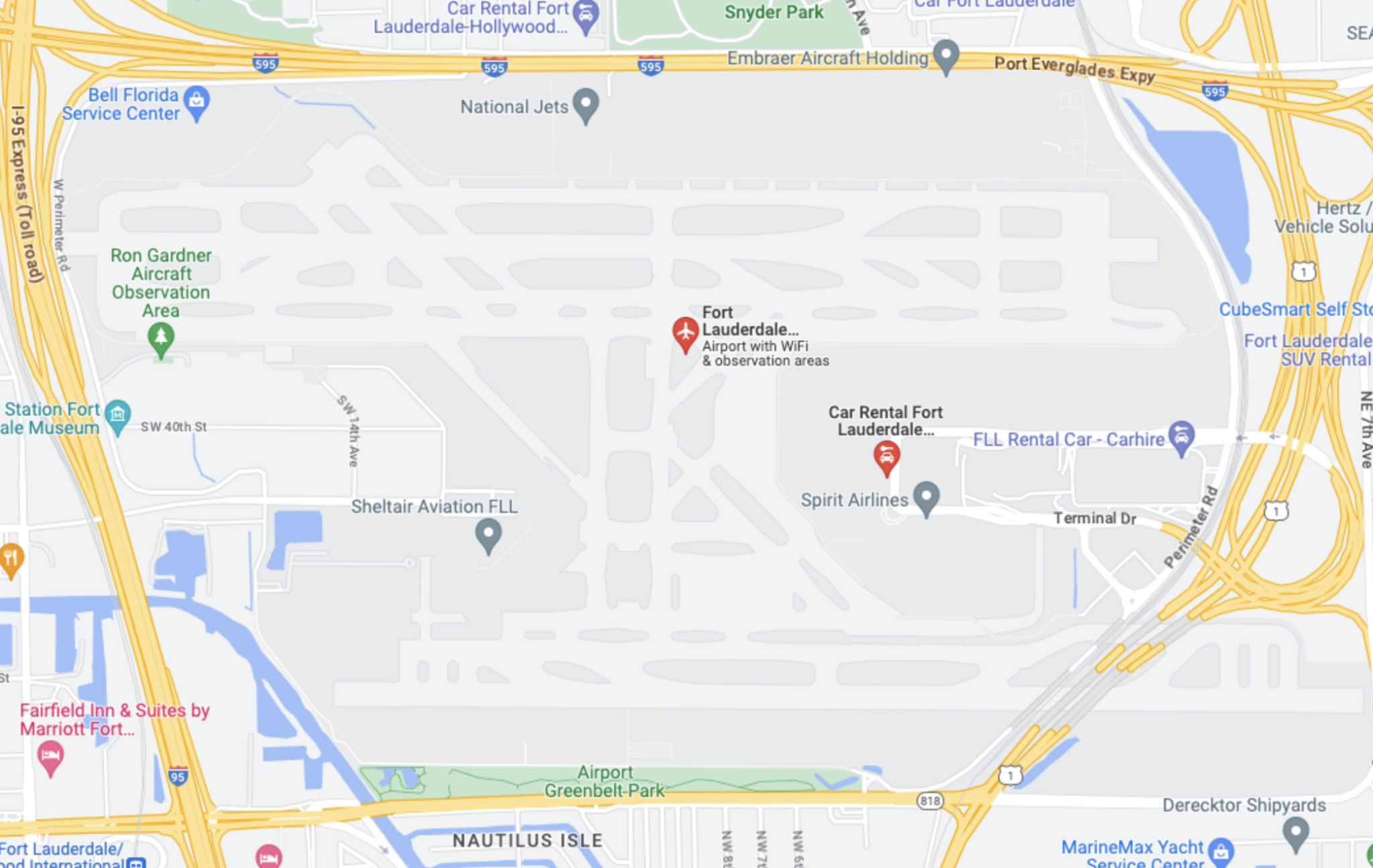 Fort Lauderdale-Hollywood International Airport (FLL) Jet Charter ...